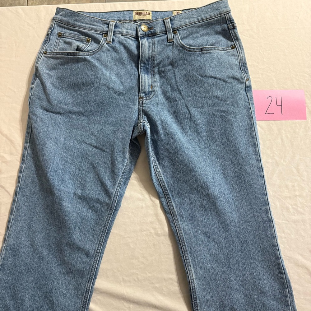 RedHead Men's Bootcut Jeans in Light Blue